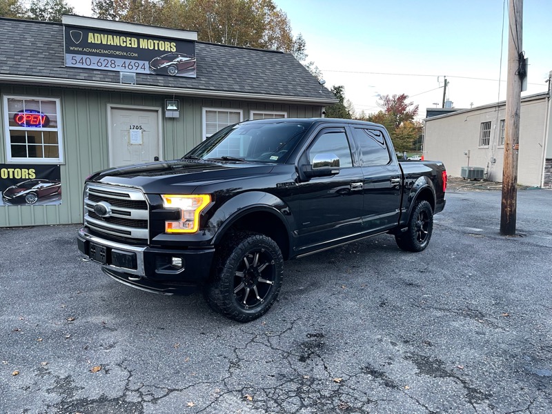 Ford F-150 Platinum SuperCrew 5.5-ft. Bed 4WD 2016