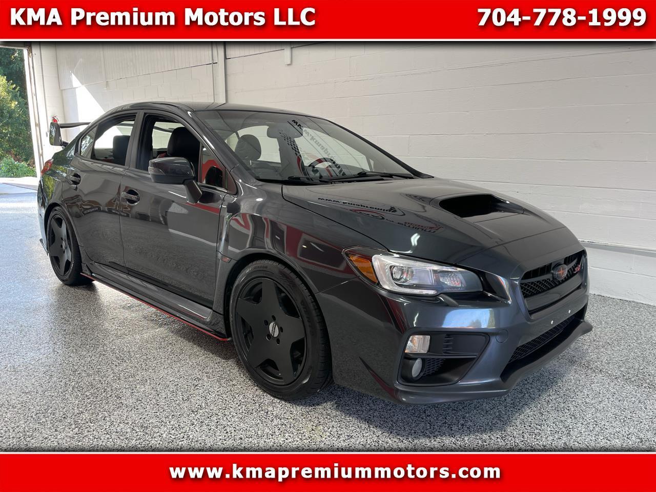 Used 16 Subaru Wrx Sti 4dr Sdn Limited W Wing Spoiler For Sale In Mooresville Nc Kma Premium Motors Llc
