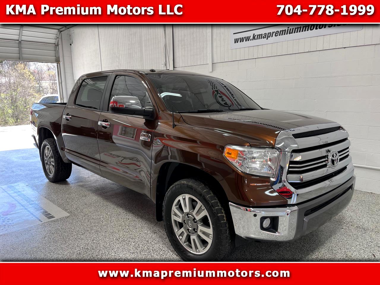 Toyota Tundra 4WD 1794 Edition CrewMax 5.5' Bed 5.7L (Natl) 2017