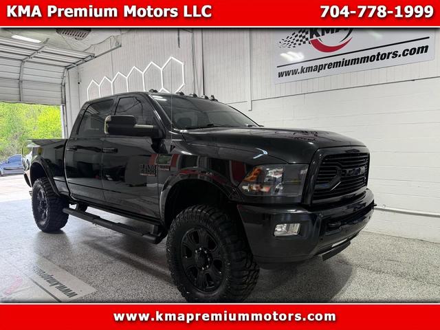Black 2018 RAM 2500 Big Horn Crew Cab 4WD Pickup Truck Four-Wheel Drive 6-Speed Automatic