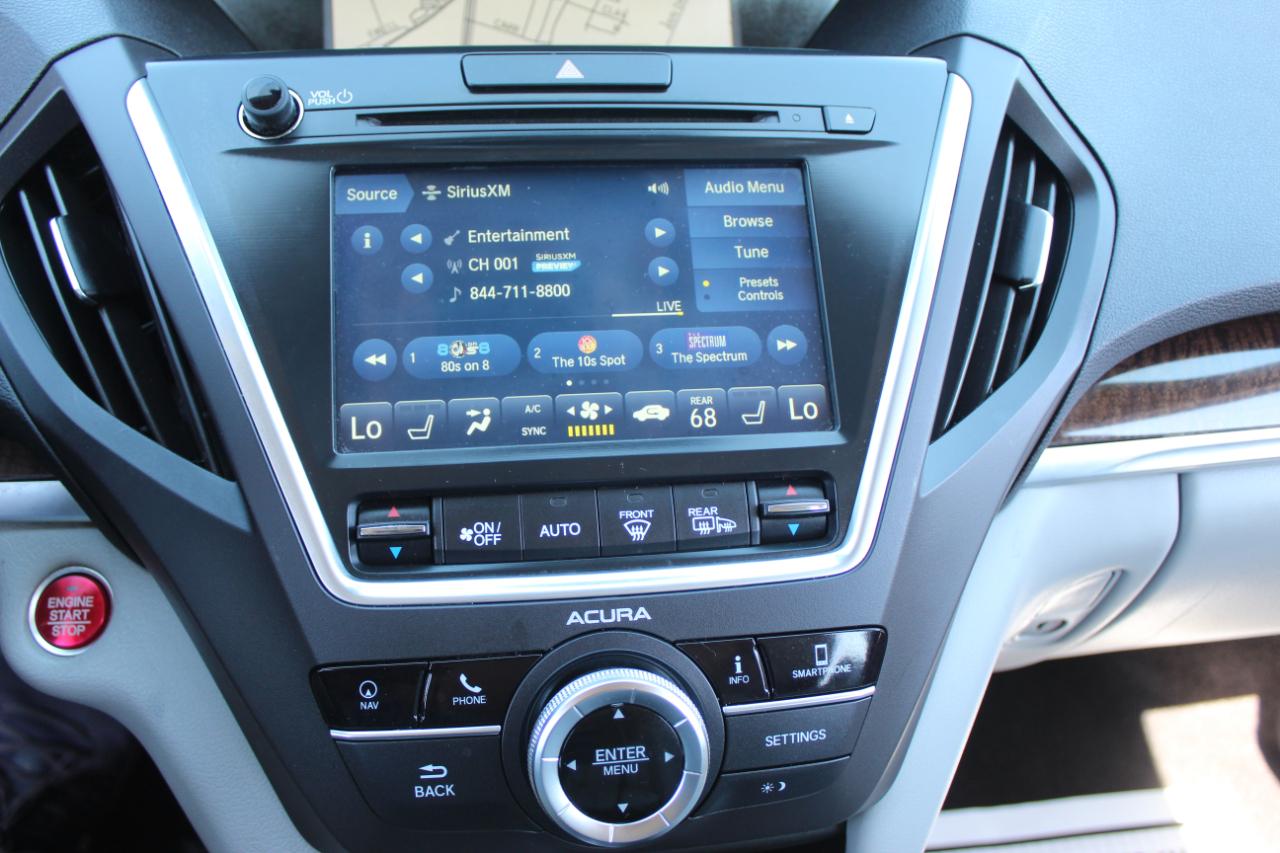 Acura MDX SH-AWD 9-Spd AT w/Tech Package 2018