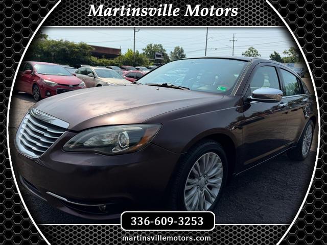 Brown 2012 Chrysler 200 Sedan Front-Wheel Drive Automatic