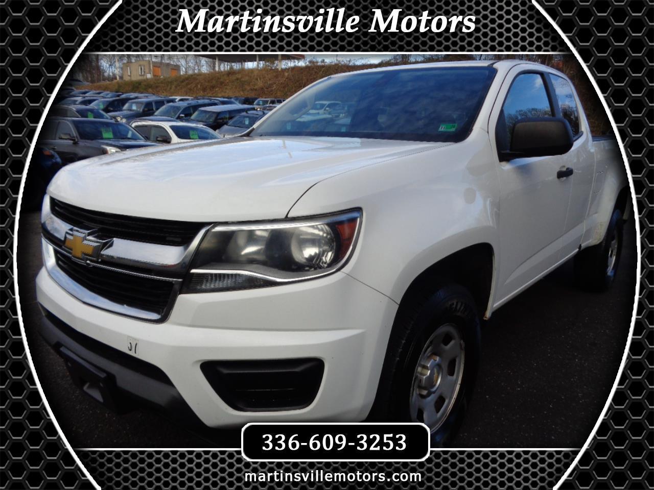 2015 Chevrolet Colorado WT Ext. Cab 2WD