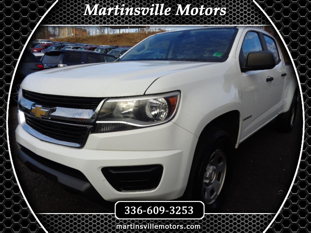 2018 Chevrolet Colorado Work Truck Crew Cab 2WD Long Box