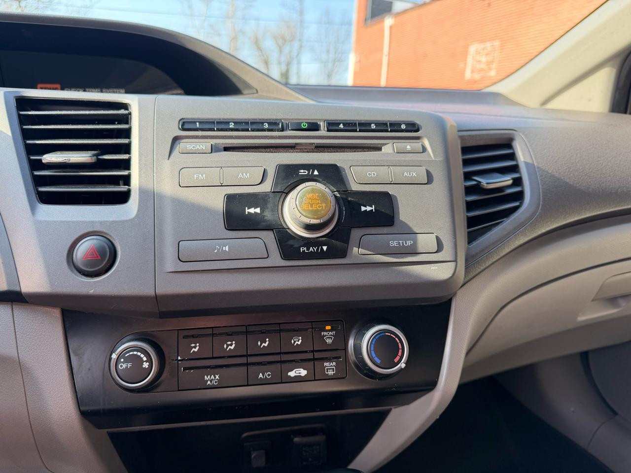 Honda Civic LX sedan 2012