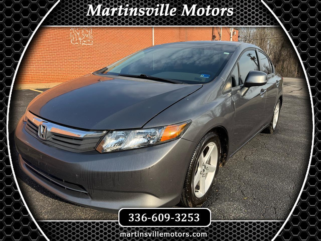 Honda Civic LX sedan 2012