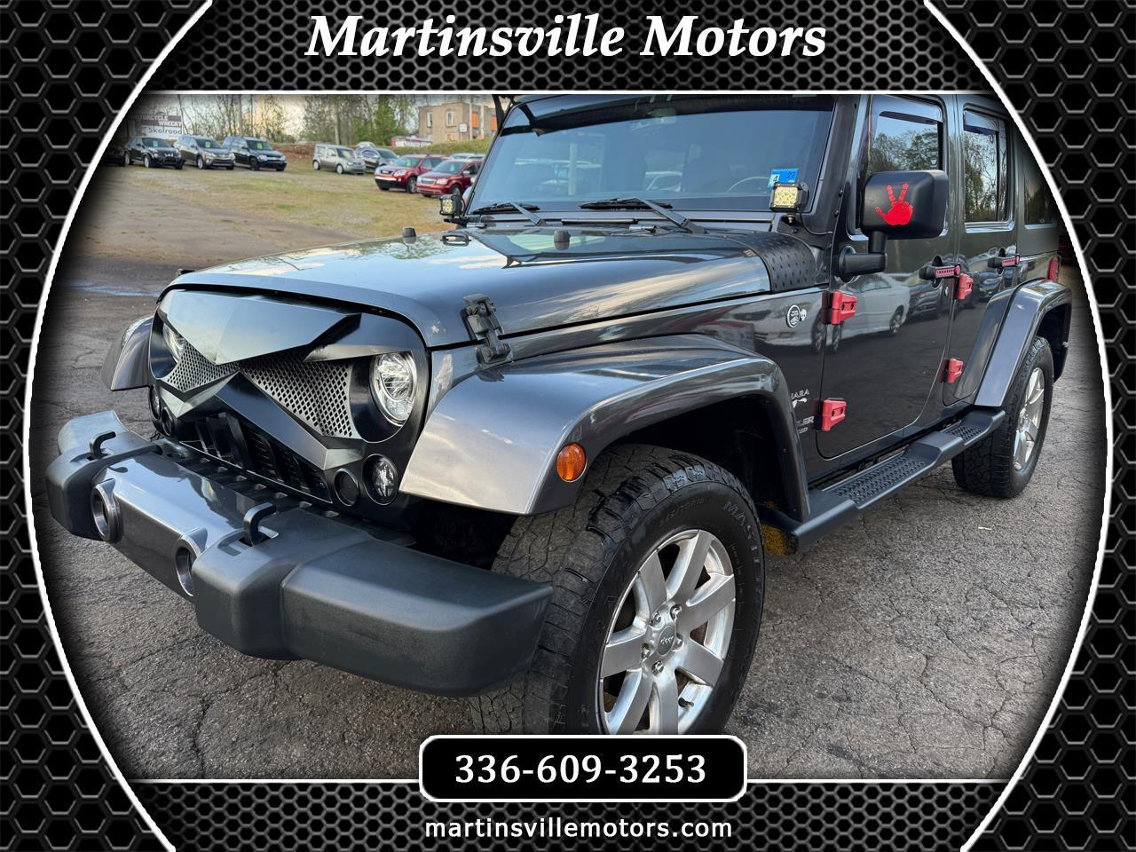 2017 Jeep Wrangler Unlimited Sahara 4WD