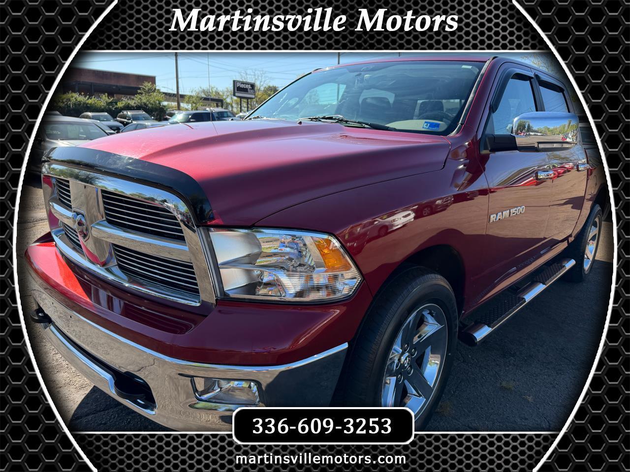 2012 RAM 1500 SLT Crew Cab 4WD
