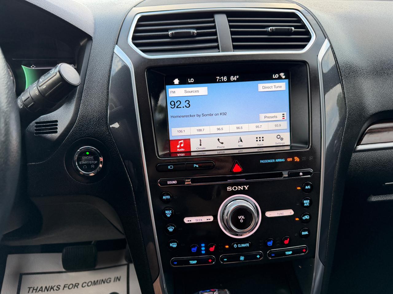 Ford Explorer Limited 2018