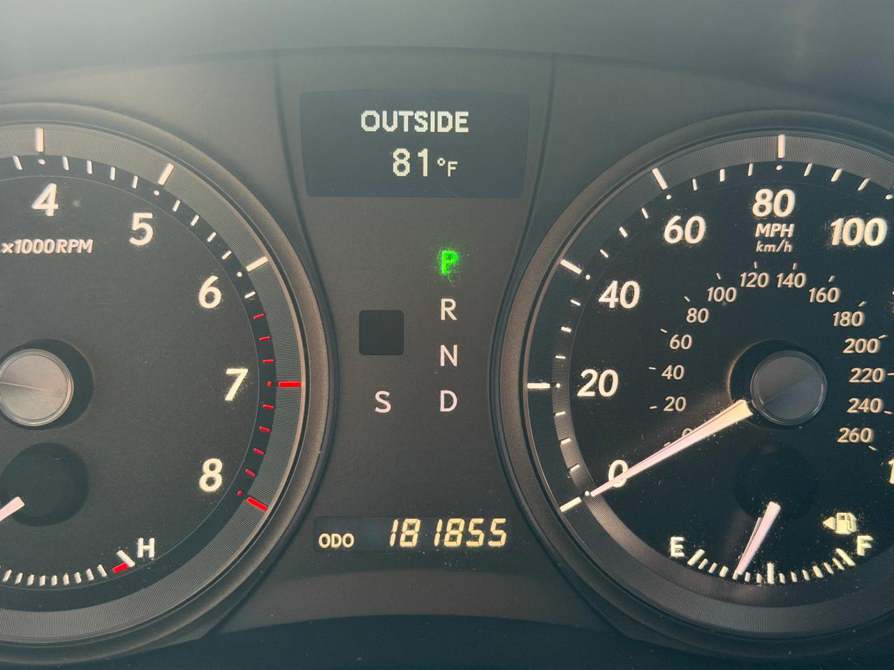 Lexus ES 350 Sedan 2007