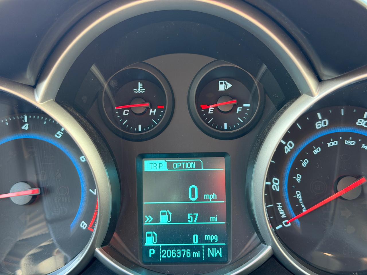 Chevrolet Cruze 1LT Auto 2015