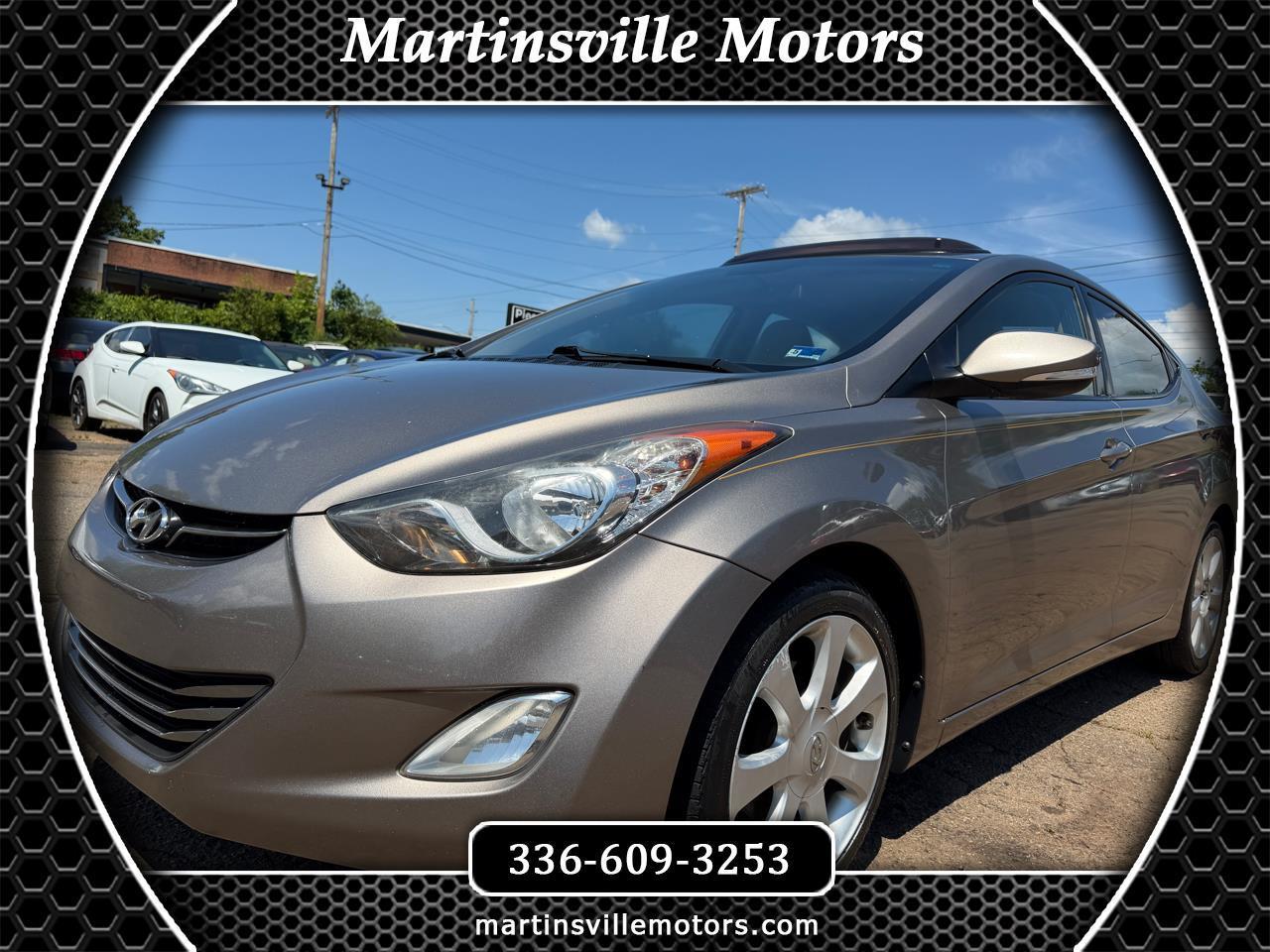 Hyundai Elantra Limited 2012