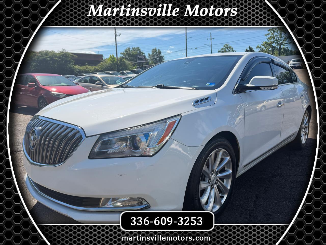 Buick LaCrosse Leather Package 2014