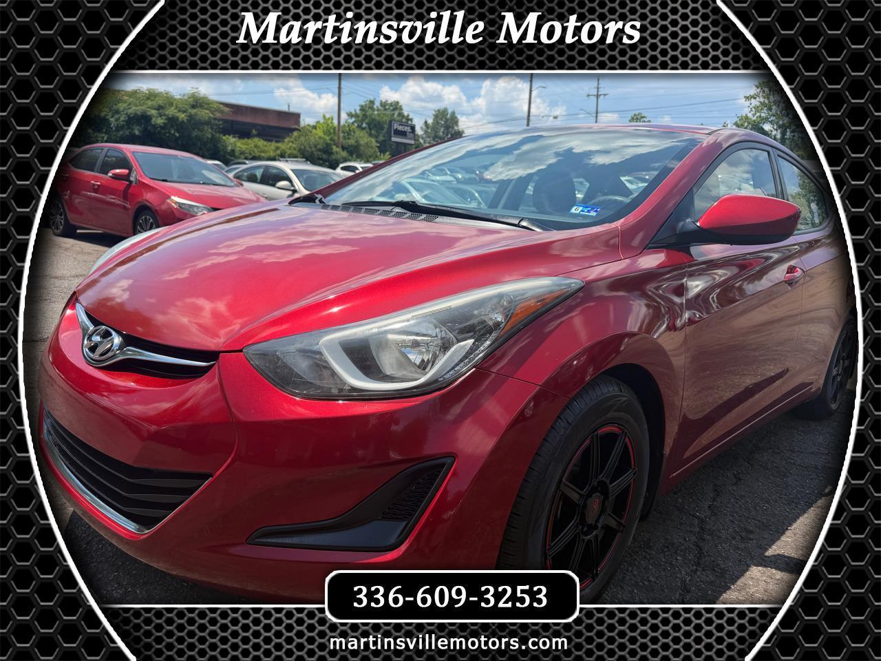 Hyundai Elantra SE 6AT 2016