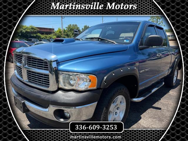 Blue 2004 Dodge RAM 1500 Pickup Truck Automatic