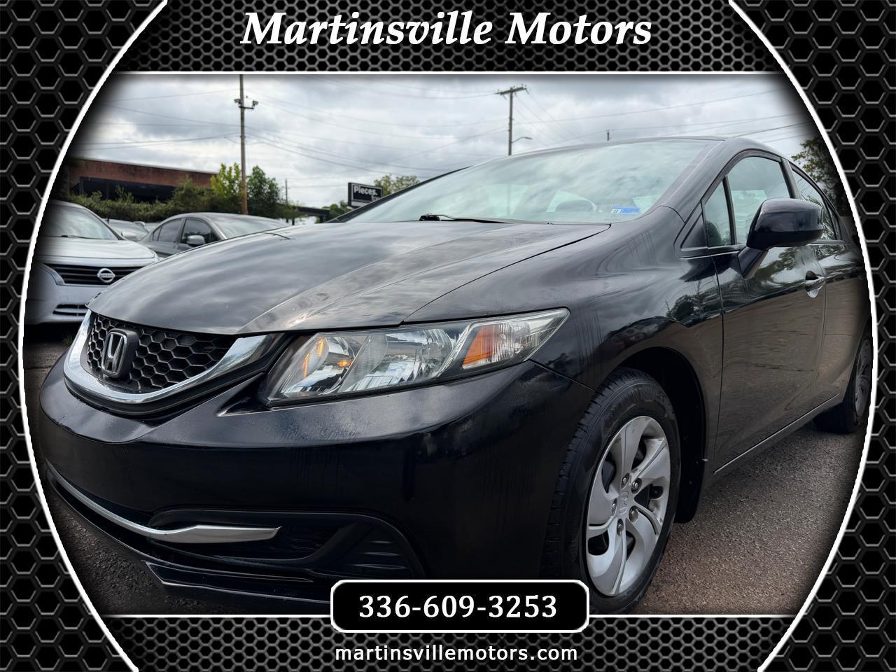 Honda Civic LX sedan 2013