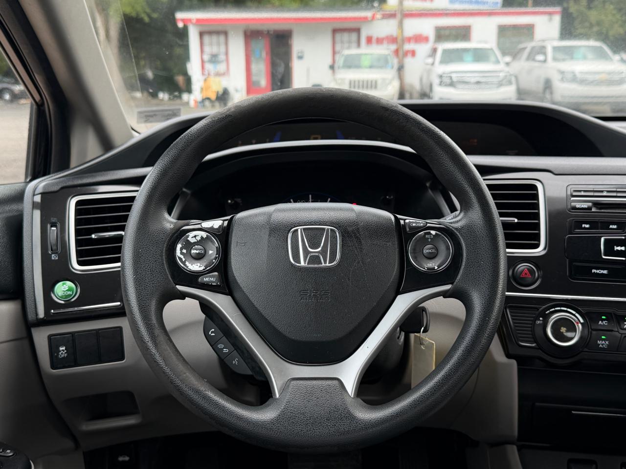 Honda Civic LX sedan 2013