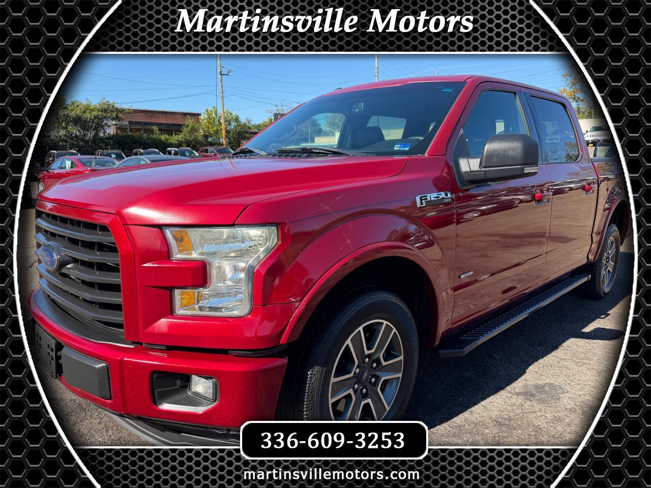 2016 Ford F-150 XLT SuperCrew 5.5-ft. Bed 2WD