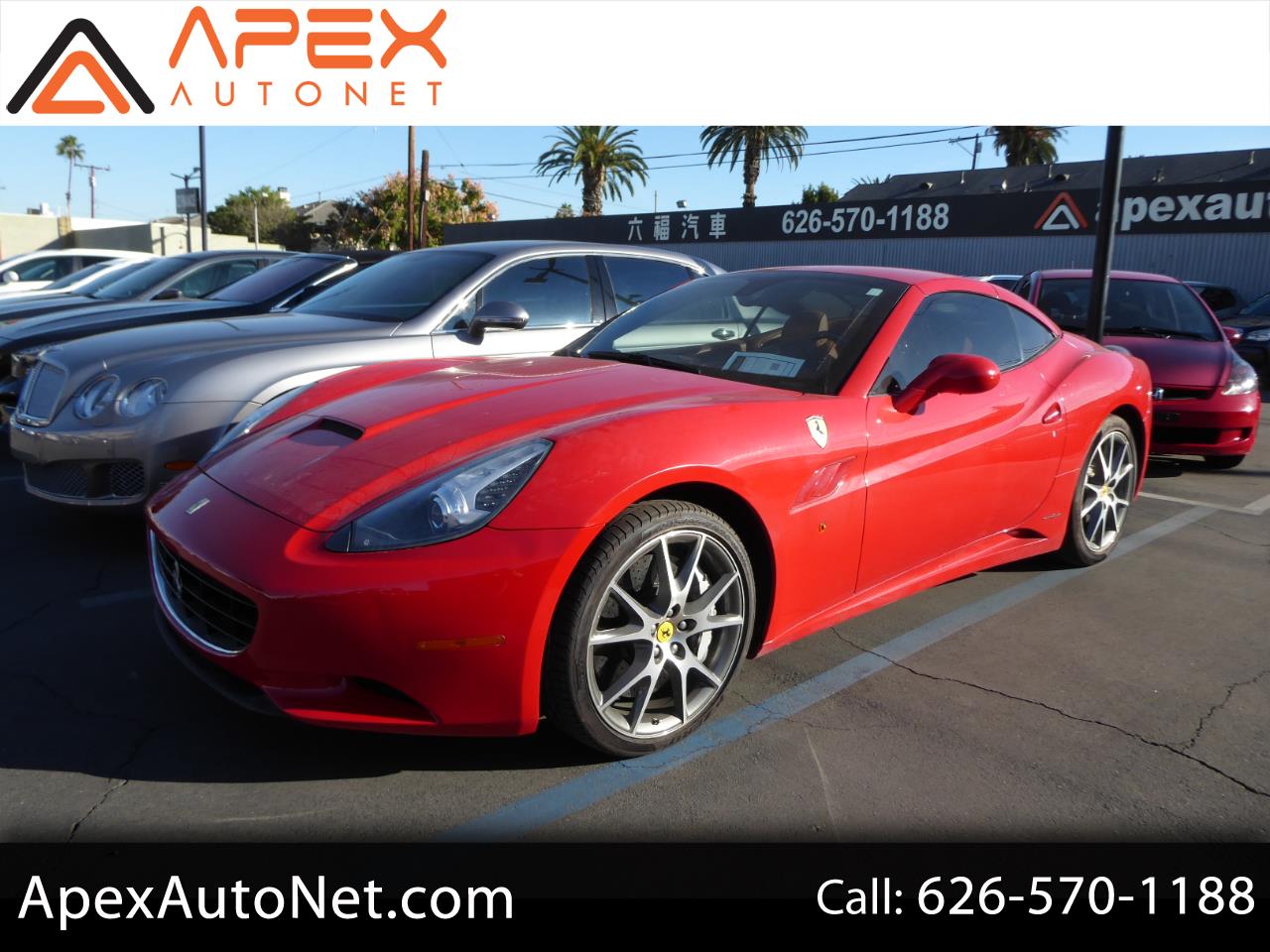 2012 Ferrari California 2dr Conv