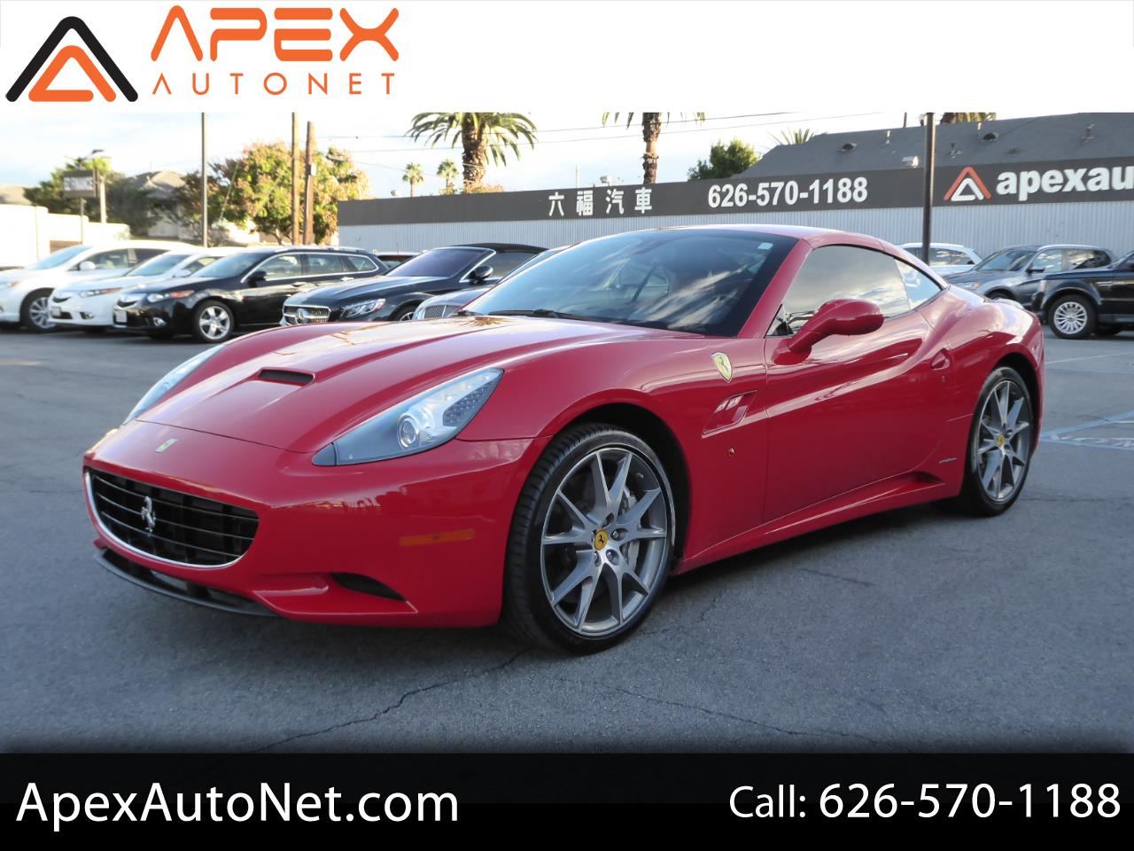 2012 Ferrari California 2dr Conv