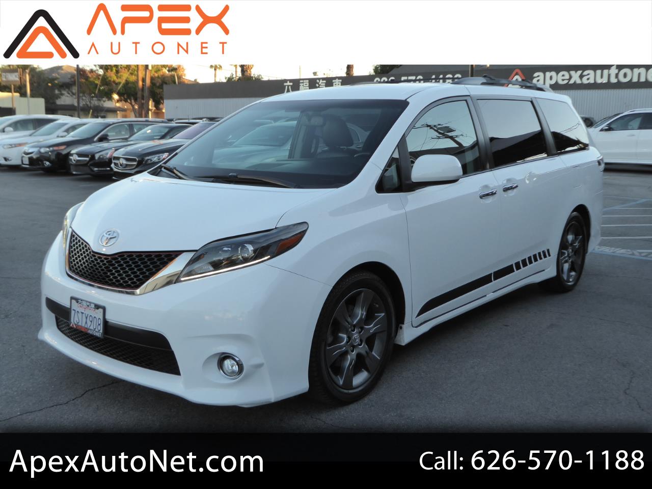 2016 Toyota Sienna 5dr 8-Pass Van SE FWD (Natl)