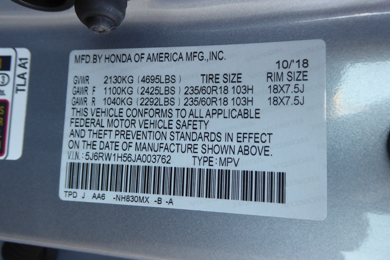 Honda CR-V EX 2WD 2018