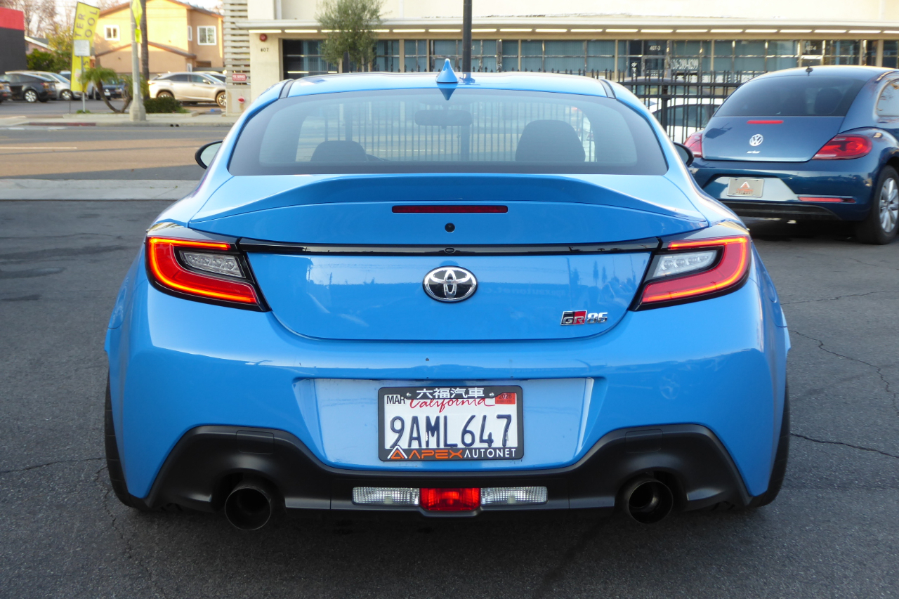 Toyota GR86 Premium Manual (Natl) 2022