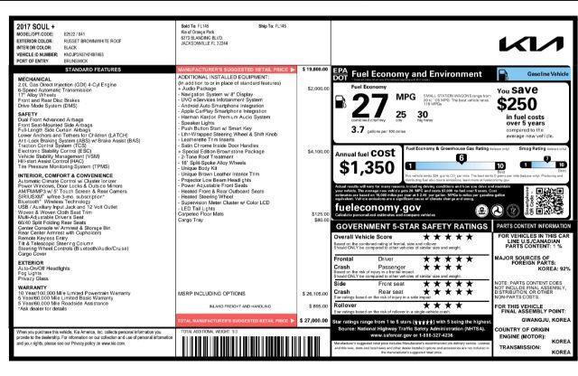Kia Soul + 2017