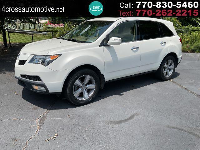 2012 Acura MDX 6-Spd AT w/Tech Package