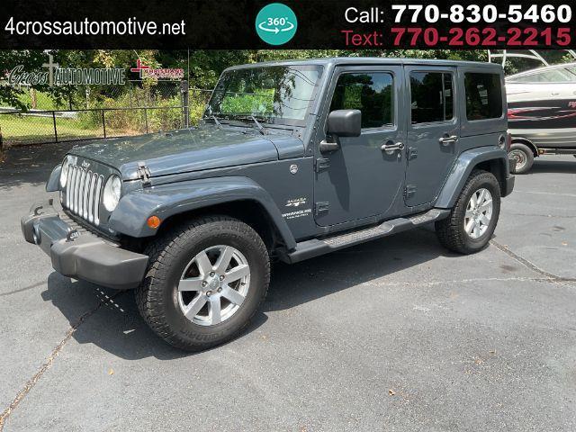 2017 Jeep Wrangler Unlimited Sahara 4WD