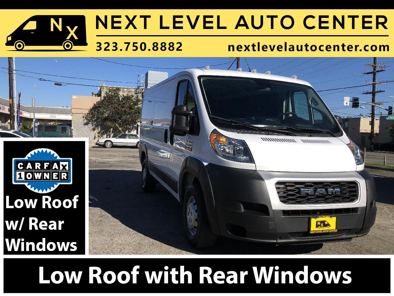 2019 ram promaster cargo van 1500 low roof 136 wb
