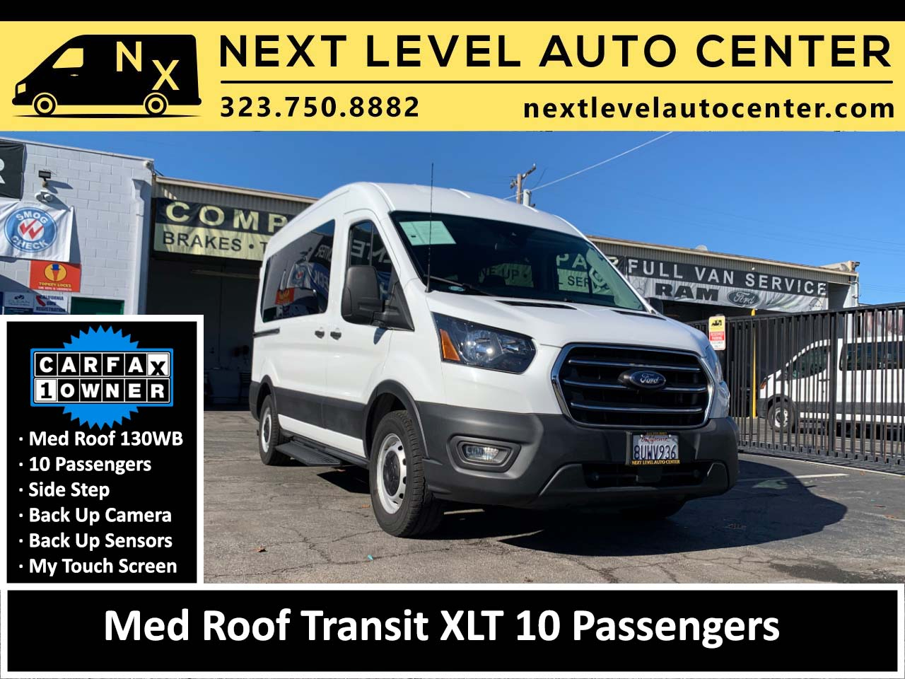 Ford Transit Passenger Wagon T-150 130" Med Roof XL RWD 2020