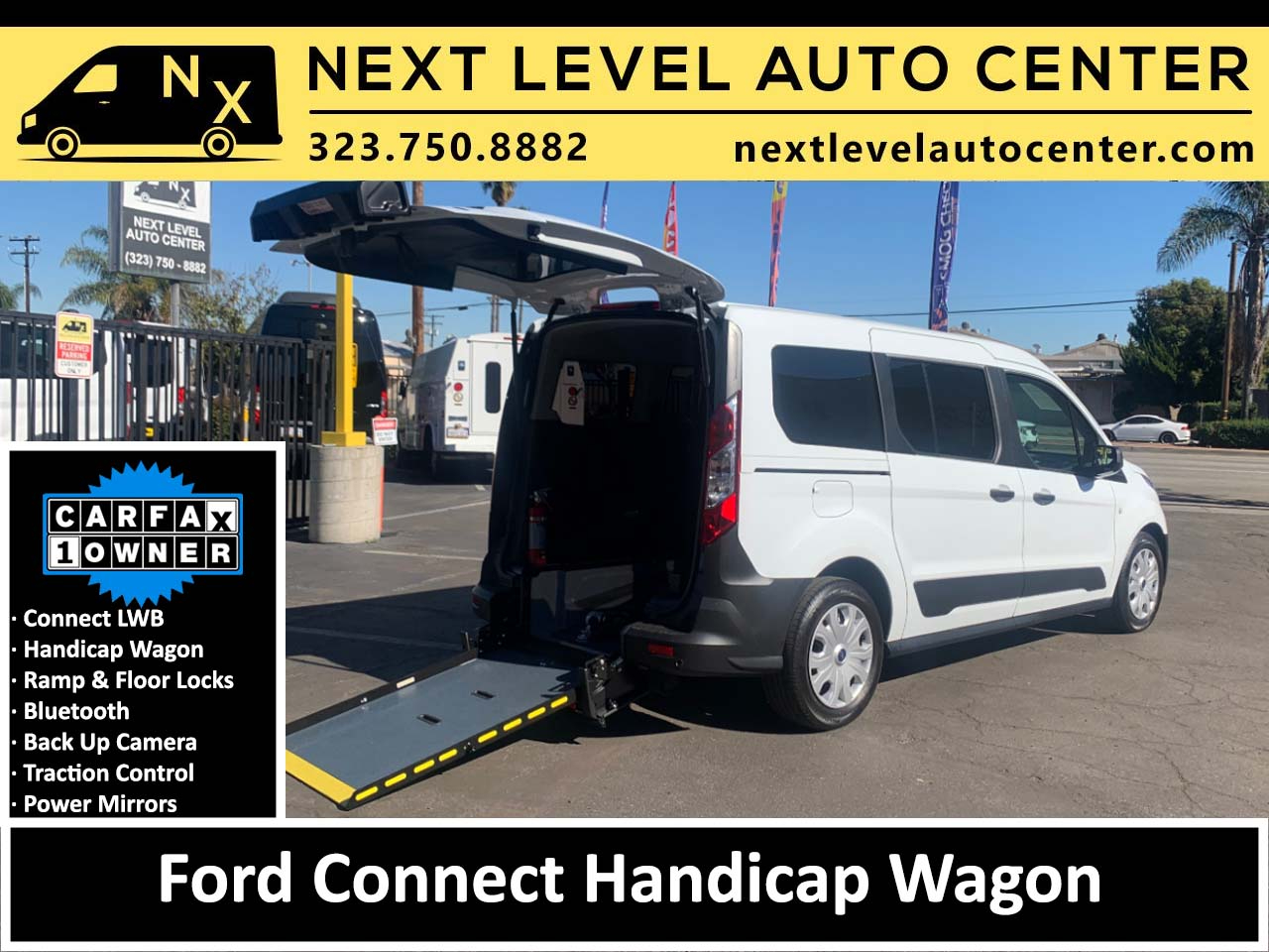2019 Ford Transit Connect Wagon XL LWB w/Rear Liftgate