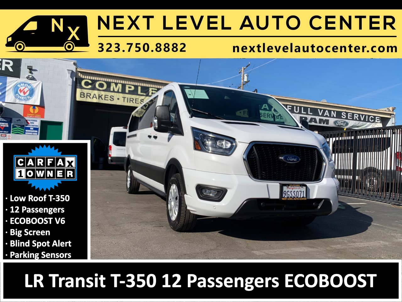 Ford Transit Passenger Wagon T-350 148" Low Roof XLT RWD 2023