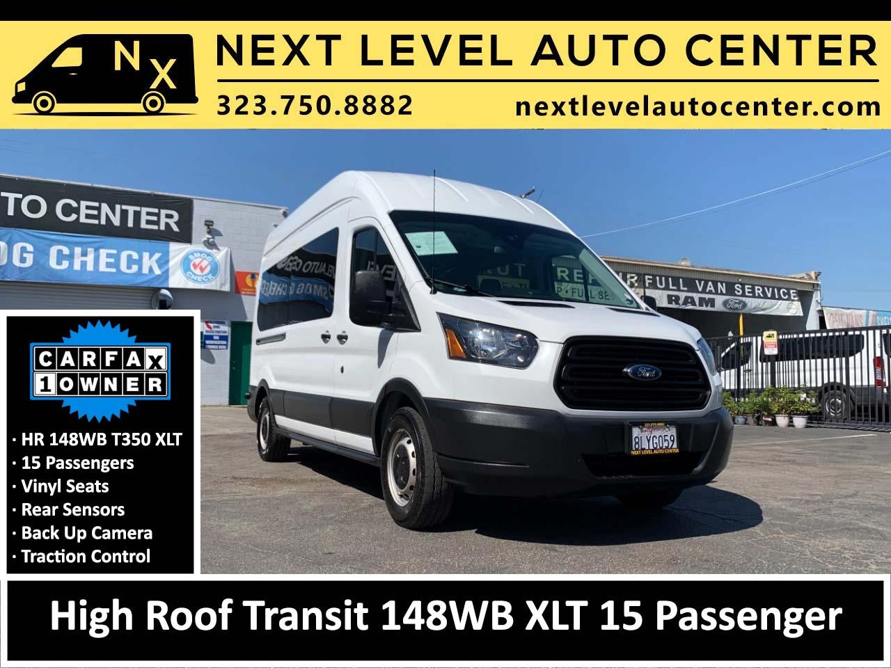 2019 Ford Transit Passenger 350 XL High Roof LWB RWD with Sliding Passenger-Side Door
