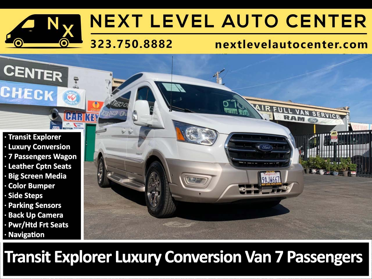 2020 Ford Transit Cargo Van T-150 130" Low Rf 8670 GVWR RWD