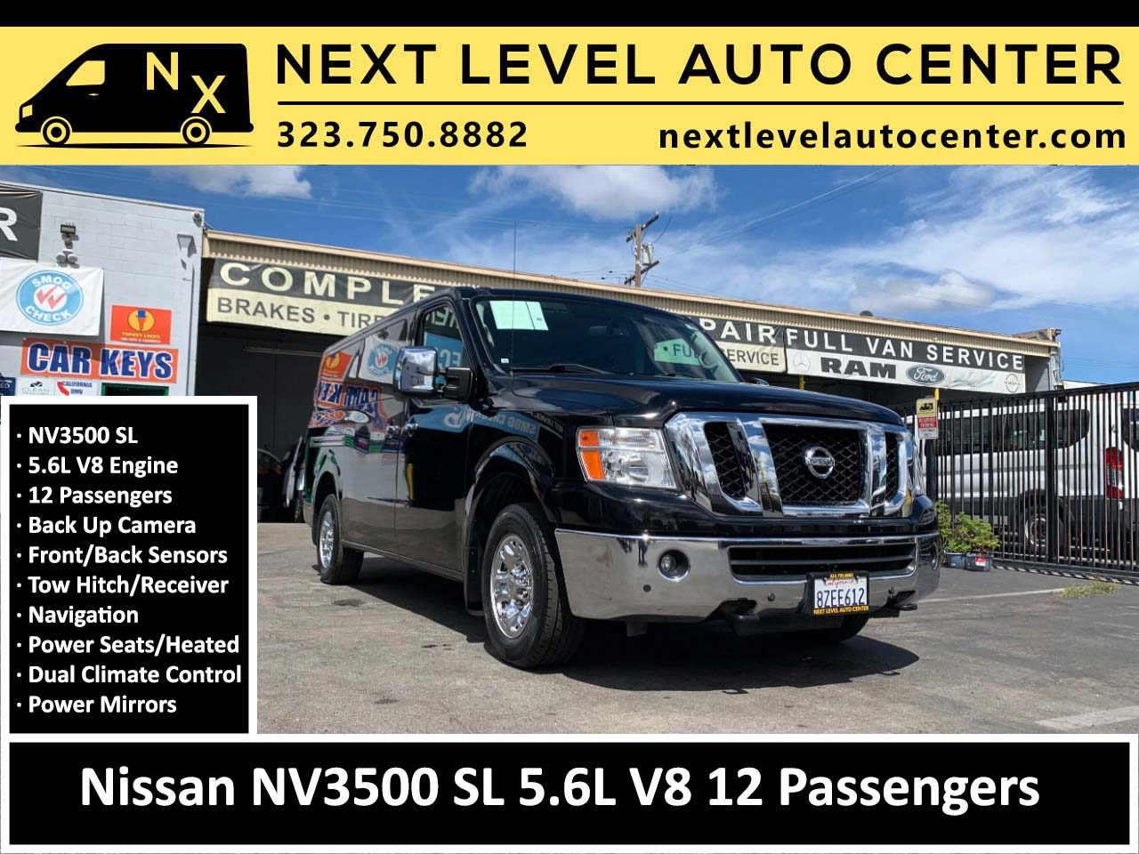 Nissan NV Passenger NV3500 HD SL V8 2019