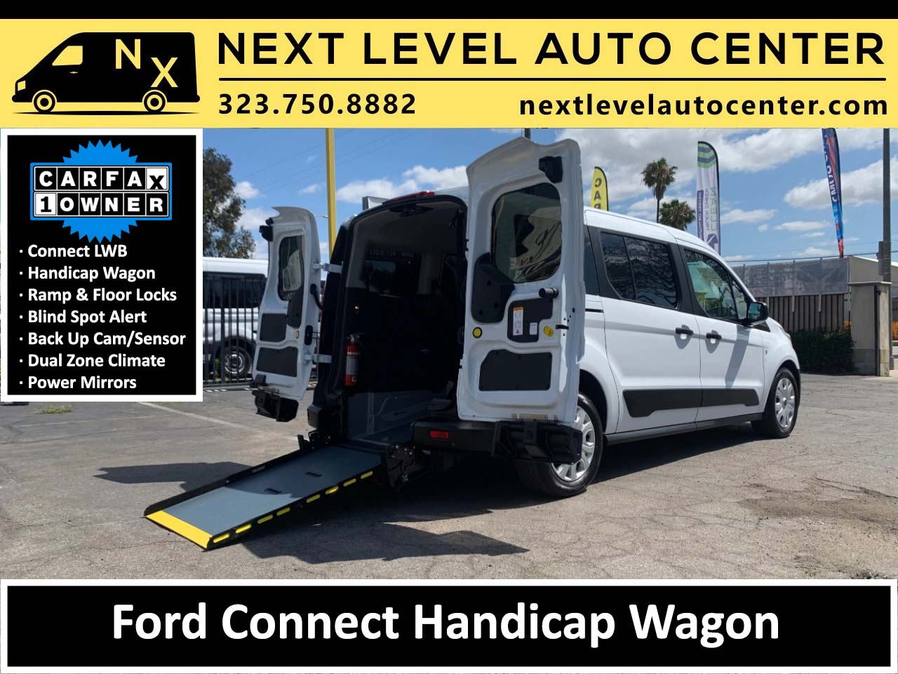 Ford Transit Connect Wagon XL LWB w/Rear Symmetrical Doors 2022