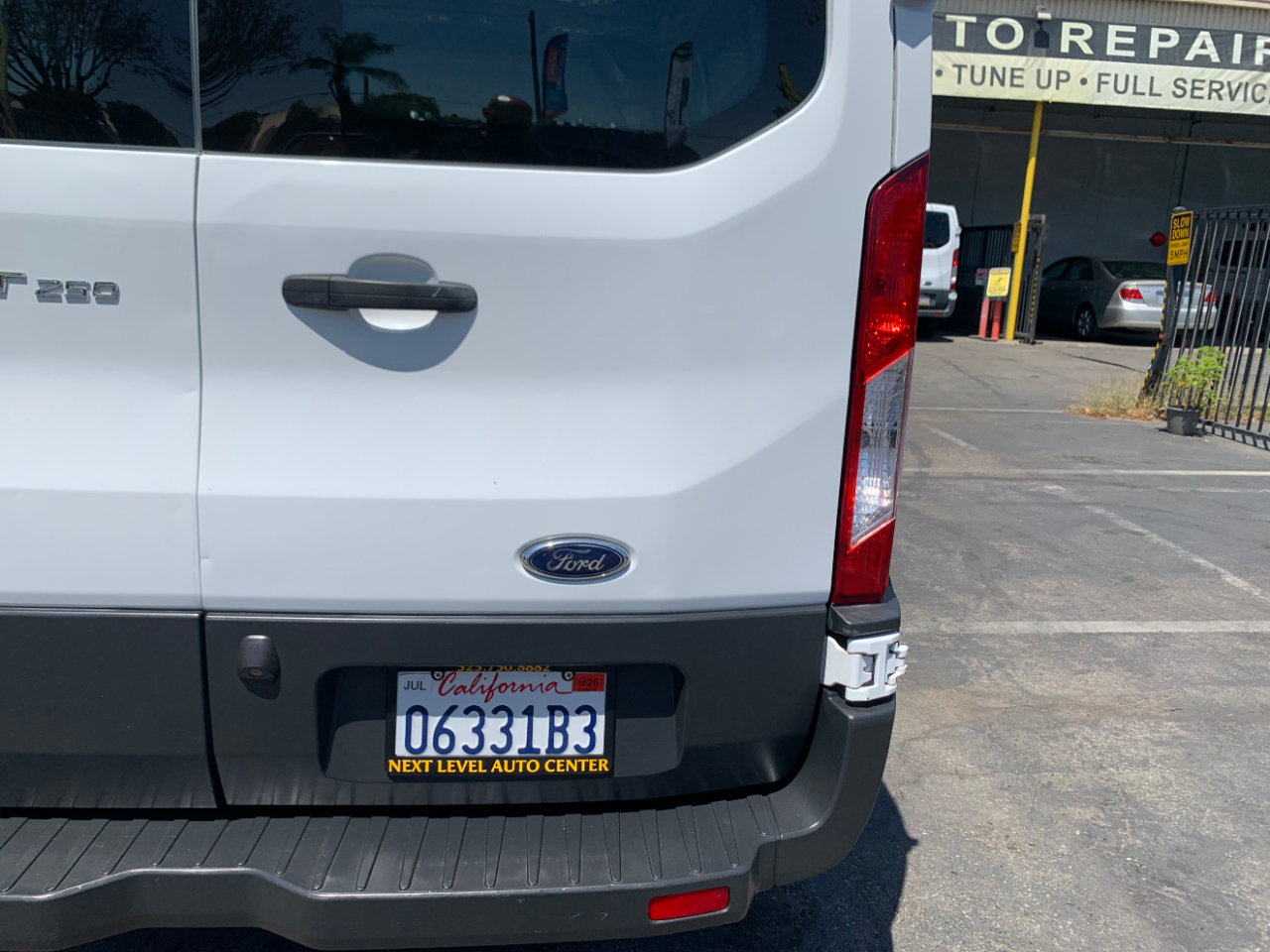 Ford Transit Cargo Van T-250 130" Low Rf 9000 GVWR Swing-Out RH Dr 2016