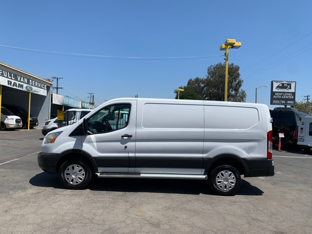 Ford Transit Cargo Van T-250 130" Low Rf 9000 GVWR Swing-Out RH Dr 2016