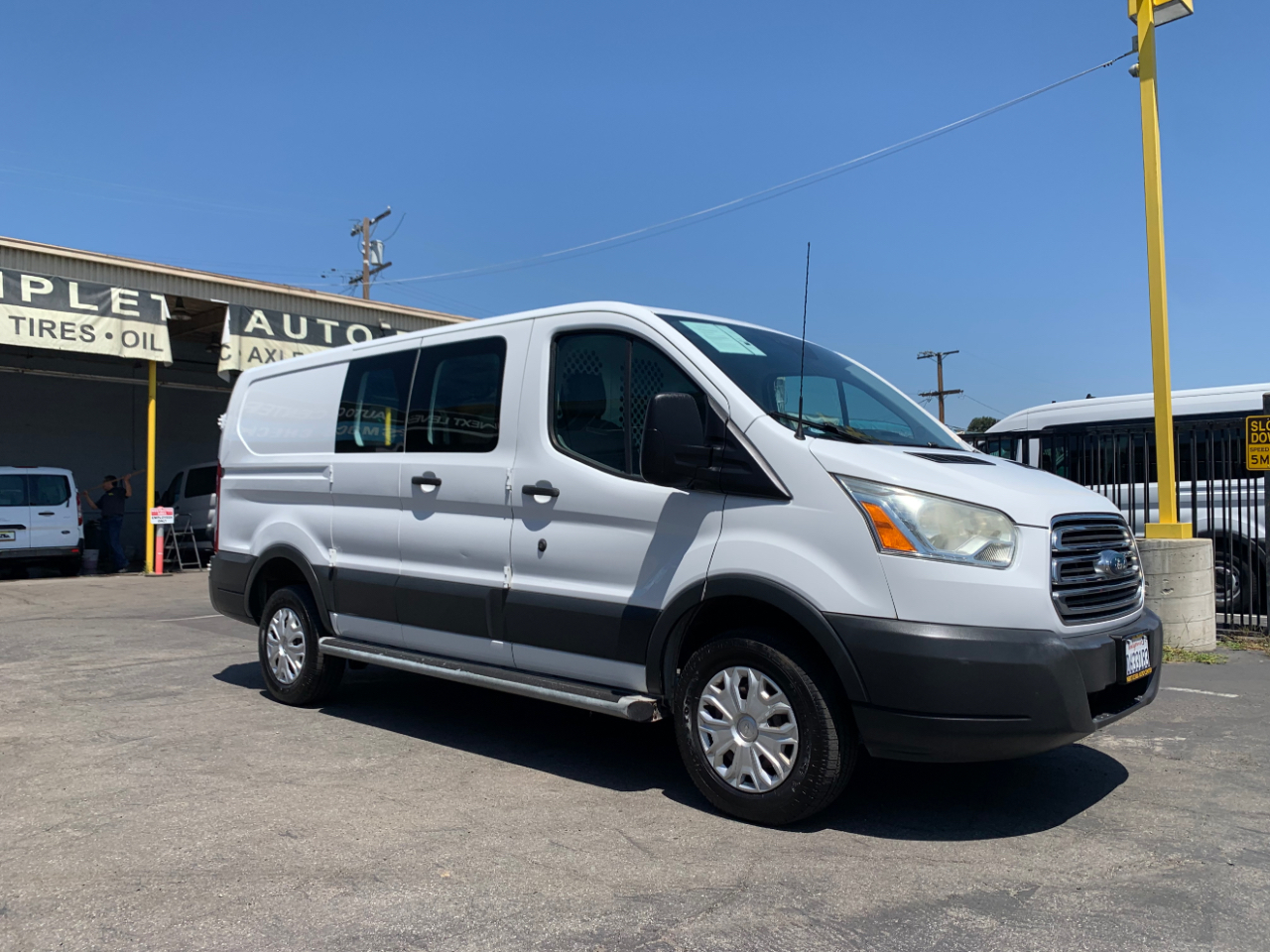 Ford Transit Cargo Van T-250 130" Low Rf 9000 GVWR Swing-Out RH Dr 2016