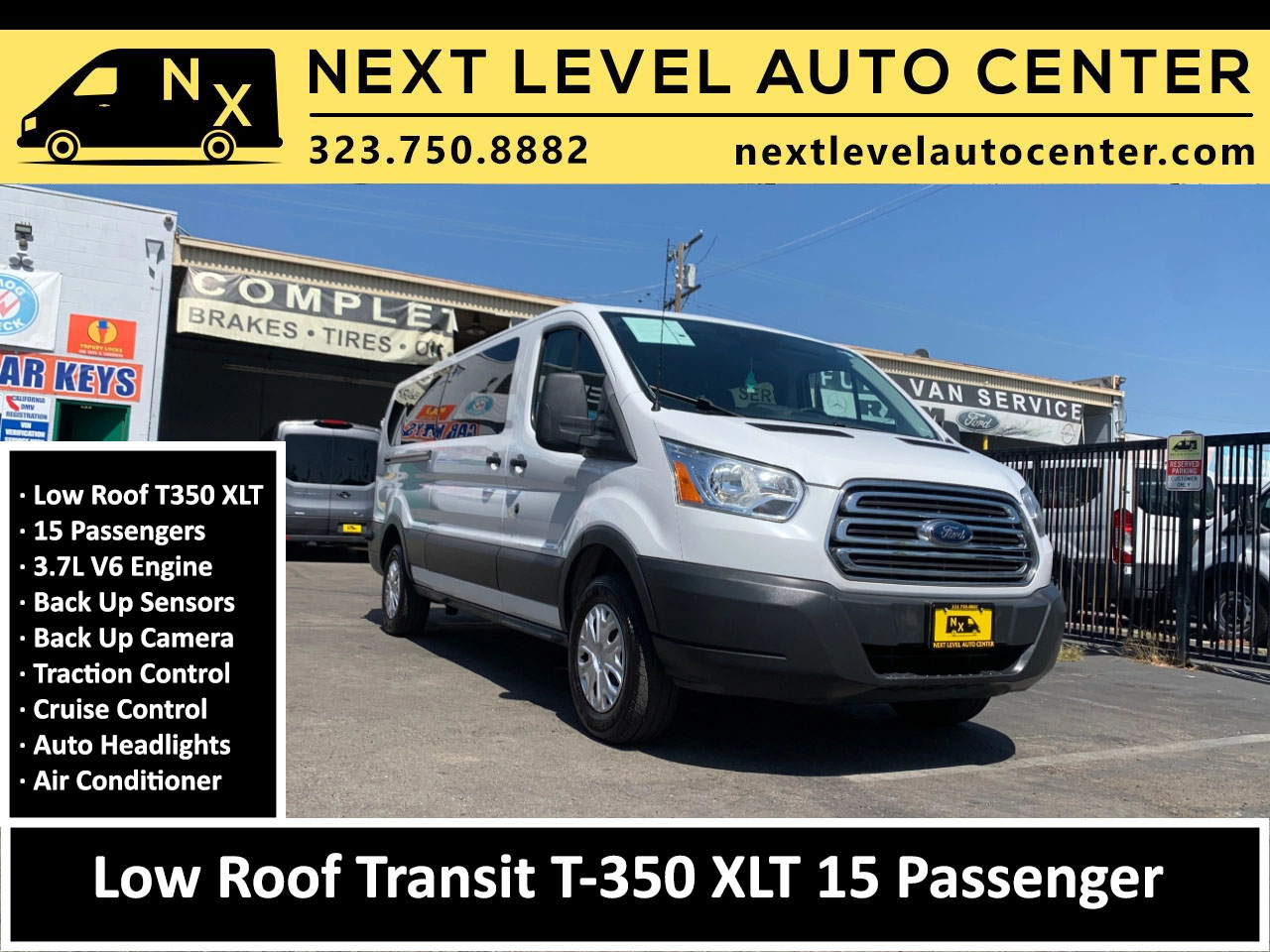 2016 Ford Transit 350 XLT Wagon Low Roof Sliding Pass. 148's photo