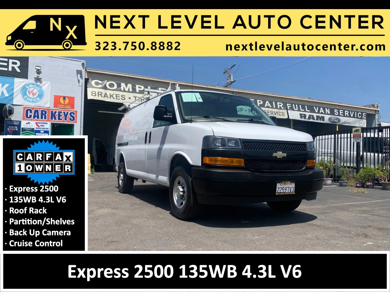 Chevrolet Express Cargo Van RWD 2500 135" 2023