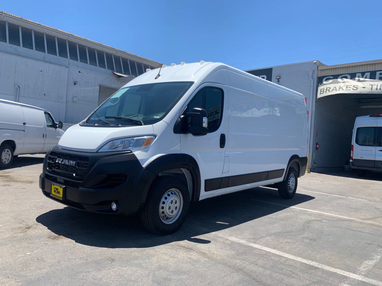 RAM ProMaster Cargo Van Tradesman 2500 High Roof 159" WB w/Pass Seat 2025