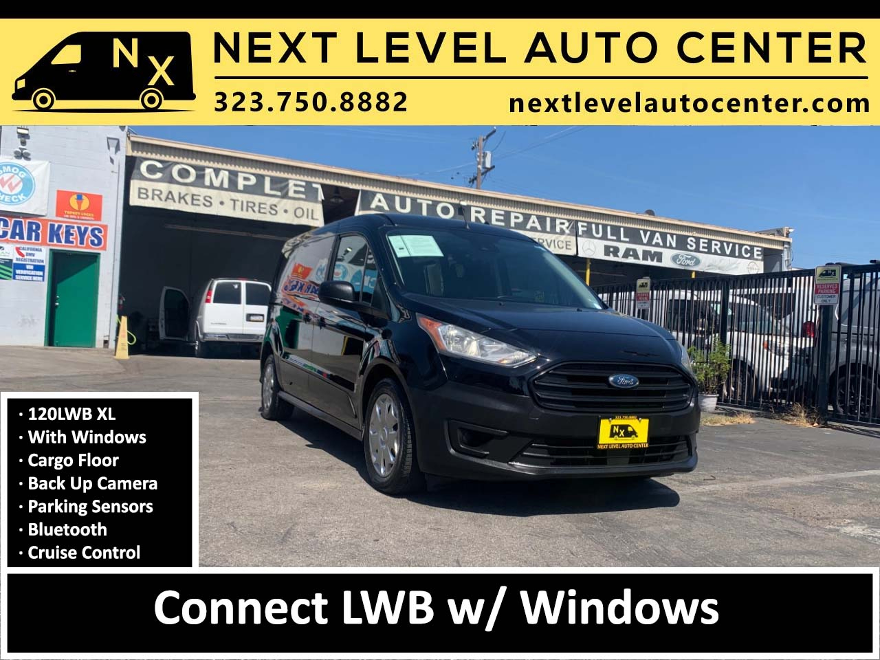 2019 Ford Transit Connect Van XL LWB w/Rear Symmetrical Doors