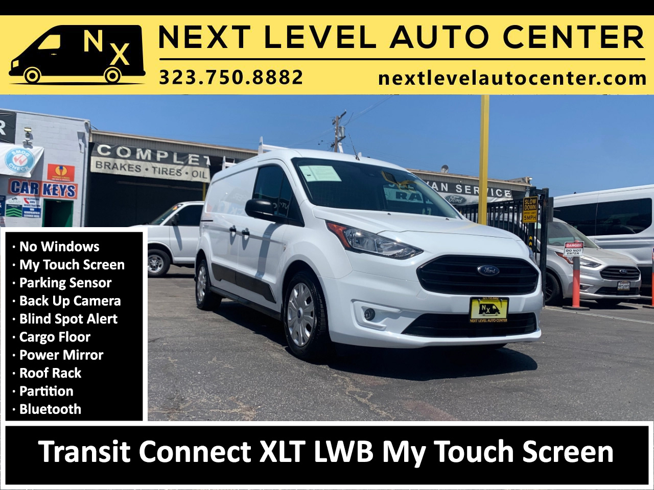 Ford Transit Connect Van XLT LWB w/Rear Symmetrical Doors 2023