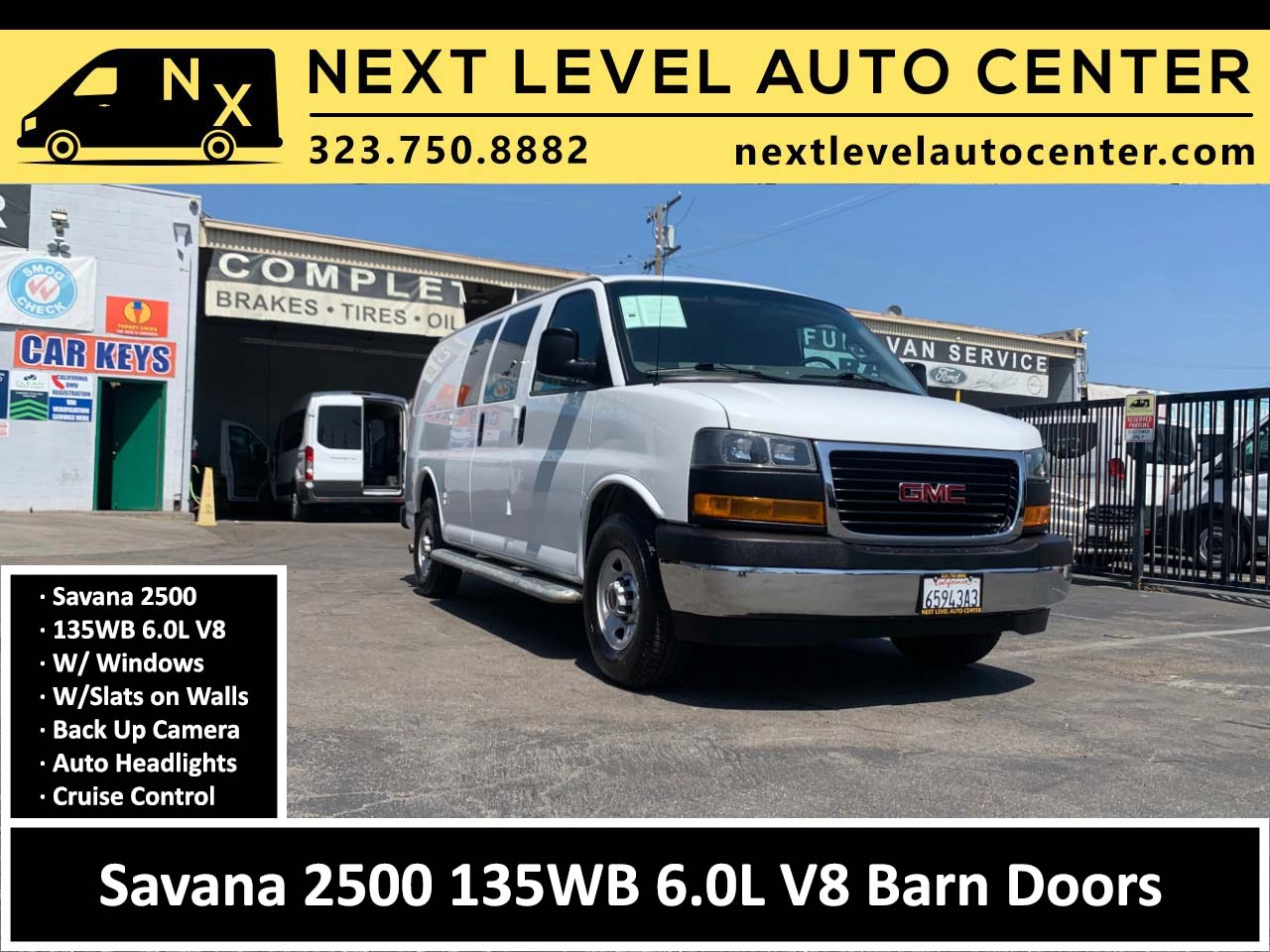 GMC Savana Cargo Van RWD 2500 135" 2019