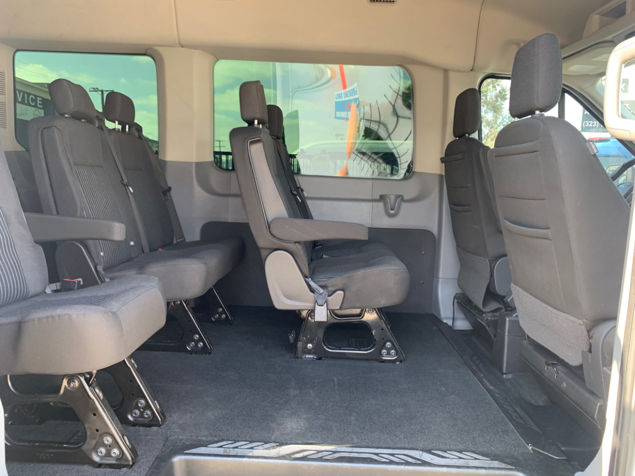 Ford Transit Wagon T-150 130" Med Roof XLT Sliding RH Dr 2015