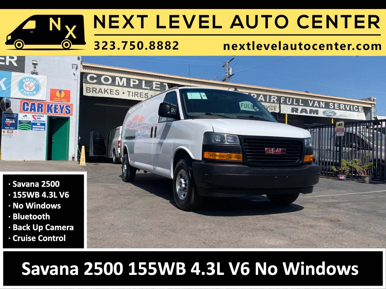 GMC Savana Cargo Van RWD 2500 155" 2023