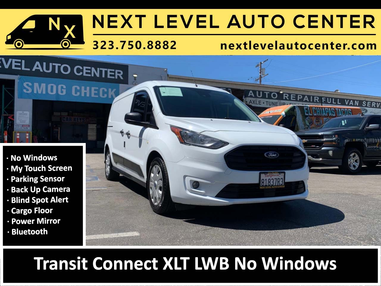 2021 Ford Transit Connect Van XLT LWB w/Rear Symmetrical Doors